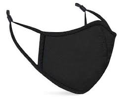 Black reusable face mask (1)